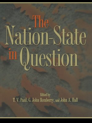 cover image of The Nation-State in Question